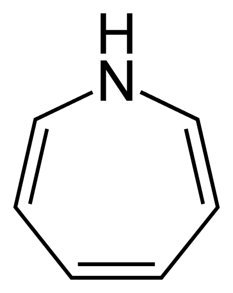 文件:Azepine-2D-skeletal.png