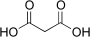Malonic acid structure.png