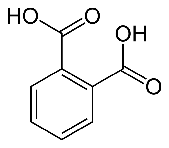 文件:Phthalic-acid-2D-skeletal.png